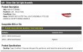 Left Driver Side Outer Tail Light Assembly Compatible With 2013-2016 Ford Fusion Fits S And Se Models Excluding Energi