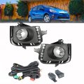 Fog Light Assembly 8122012230 Black Housing Clear Lens Lamp W Wiring Harness And Switch Replacement For Toyota Prius C 