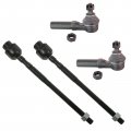 Steering Tie Rod End Kit Front 4 Piece Set Mechanics Choice For 1978-1990 Plymouth Horizon 