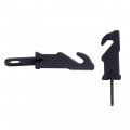 Goodbest New 1 Pair Door Latches Vent Extender Compatible With 2014-2022 Polaris Rzr Anti-rust Easy 3 5
