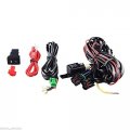 Clear Lens Fog Light Bumper Lamps W Wiring Kit Compatible With 2013-2014 Toyota Highlander