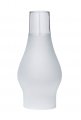 B P Lampa 3 Inch By 8 1 2 Glass Lamp Chimney With 4 Frosted Design For Vintage And Antique Style Lamps 