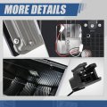 Auto Dynasty 4pcs U-led Drl Composite Headlights Assembly And Bumper Lamps Compatible With Chevy Gmc Tahoe Blazer C K Suburban