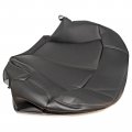 Secosautoparts Driver Bottom Leather Seat Cover Black Compatible With Chevy Tahoe 1999 2000 2001 2002