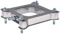 Jegs Carburetor Spacer 4150 Square Bore Flange Open Hole Design 1a Tall Includes Two Gaskets And Mounting Hardware 