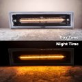 G-plus Led Smoke Lens Amber Front Side Marker Light Lamp Compatible With Chevy C10 C20 C30 Gmc 1981-1991 Gm2550115 Gm2551107