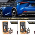 Vipmotoz 2in1 Led Rear Drl Reflector Tail Brake Lights Compatible With Lexus 2015-2021 Nx Rc 2011-2020 Sienna Matrix Rav4 Venza