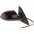 Door Mirror Passenger Side For Chevy Impala 2006 2013 Power Heated Paint To Match Cover And Textured Base Replaces Gm1321392 