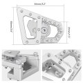 Nicecnc Dual Control Rear Brake Lever Pedal Extender For Bmw R1250gs 2018-2023 Motorcycle Extension Pedali Aluminum Alloy