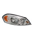 Right Headlight Assembly For 2006 To 2013 Chevrolet Impala Passenger Side Front Led Lamp With Clear Plastic Lens And Waterproof 