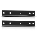 Rear Bumper Mounting Bracket Pair For Ford F250 F350 Super Duty 1999-2016 F81z17788aa Fo1166193 Black 
