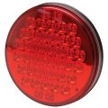 Roadpro Rp-5575r Red 4 Sealed 40-led Light With Chrome Back And 3-prong Connector 