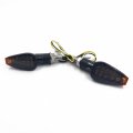 Xkh- Motorcycle Led Dual Sport Turn Signal With Smoke Lens Compatible Most Suzuki Kawasaki Streetbike Sportbike P N
