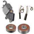 Maniacem Alternator Rebuild Kit For Ad230 2000-2004 Buick Lesabre 2000-2003 Bonneville Wo Supercharger Regulator Brushes And 