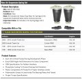 Rear Air Suspension Spring Set Of 2 Compatible With 1991-2010 Lincoln Town Car 4 6l V8