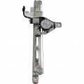 Jeep Patriot 2007-2015 Power Window Regulator Driver Side Rear With Motor Replacement For 68002893aa-pfm 
