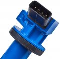 Ena Set Of 4 Blue Ignition Coil With Platnium Spark Plug For Chevrolet Pontiac Toyota Prizm Vibe Celica Corolla Matrix Mr2