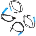 4pcs Abs Wheel Speed Sensor Left Front Right Rear Fit For 2006 Bmw 325xi Als600 Als594 