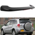 Rear Roof Window Spoiler Wing With 3rd Brake Light For Toyota Rav4 2001 2005 Matte Black Abs Plastic Aerodynamic Racing Style 