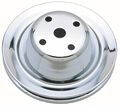 Trans-dapt 9604 Chrome Single Groove Water Pump Pulley 