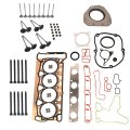 Head Gasket Valves Bolts Kit Replacement For Audi A3 A4 A5 A6 Q3 Q5 Tt Vw Beetle Tiguan 2 0 Tfsi 2008-2015 06d109611h 