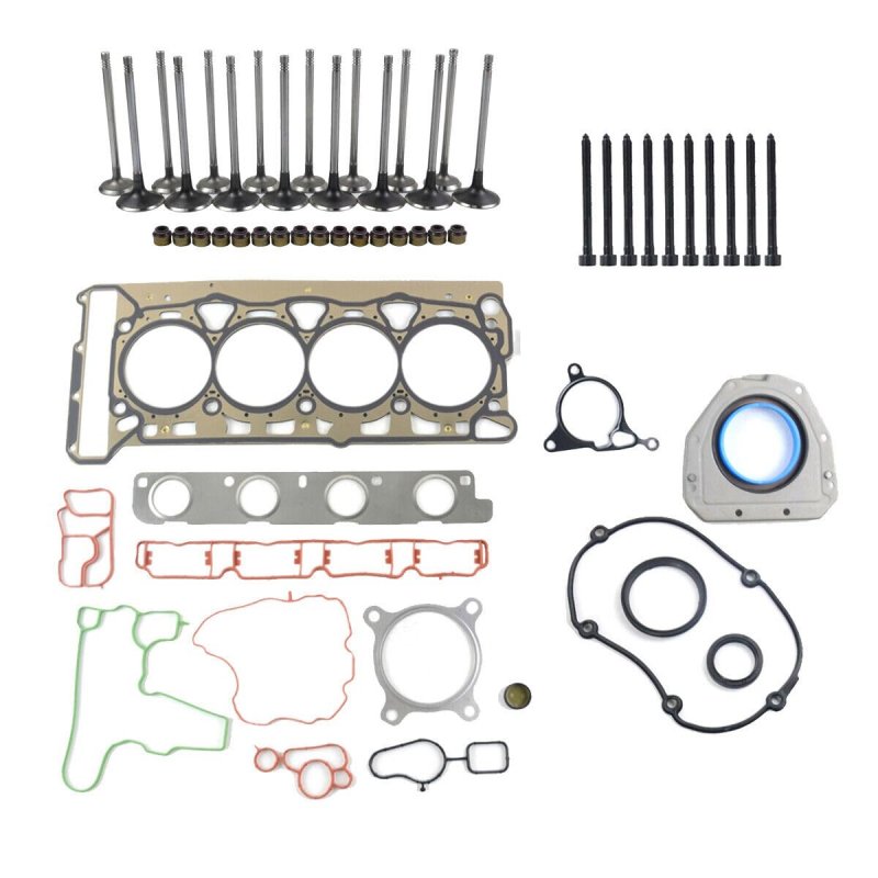 Head Gasket Valves Bolts Kit Replacement For Audi A3 A4 A5 A6 Q3 Q5 Tt Vw Beetle Tiguan 2 0 Tfsi 2008-2015 06d109611h
