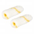 Uxcell Paint Roller Cover 3 Inch 76mm Mini Acrylic Fiber Brush For Household Wall Painting Treatment 2pcs 