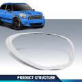 Headlight Bezels Passenger Side Right For Mini Cooper Countryman 2011-2016 Fit Paceman 2013-2016 Silver