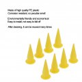 Innovations Cone Nozzle Yellow Pe Plastic Caulking Tool For Beautifying The Using Effect Of Glass Cement