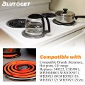 Wb30m1 Wb30m2 Electric Stove Burner Replacement By Blutoget Ge Range Element Fit For Hotpoint Ken-more Includes 6-inch Ers30m1