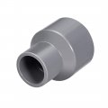 Uxcell Pvc Dwv Reducing Coupling Schedule 40 Gray 20mm X 32mm Socket 2pcs