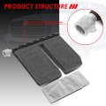 A C Condenser Recirculation Upper Heater Blend Door Compatible With Dodge Ram 1500 2500 3500 Pickup 02-06