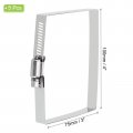 Uxcell Rectangular Hose Clamps 4 X 3 304 Stainless Steel Square Duct Pipe Clamp For Ducting Securing Cable And Bridge Project
