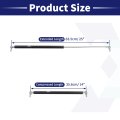 2 Pcs 25inch 35lb 156n Black Lift Supports Struts Shocks Gas Spring With Wrench Universal For Rv Car Truck Boat