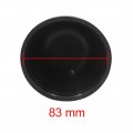 Uxcell 2pcs 83mm Rubber Waterproof Car Led Hid Headlight Dust Cover Seal Cap Housing