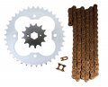 Factory Spec Natural 520x88 O-ring Drive Chain 13 39 Sprockets For Honda Trx300ex Trx300x 