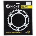 Niche 520 Pitch 40 Tooth Rear Drive Sprocket Honda Crf300l Rally 41201-k1t-e10