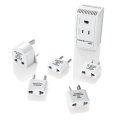 Conair Voltage Converter And Universal Travel Adapter European Plug Univerasal For 6 Piece Set