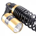 Mallofusa 11 Inch 280mm Pair Motorcycle Shock Absorber Rear Suspension Universal Compatible For Honda Suzuki Yamaha Kawasaki