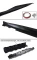 Fits For 2016-2020 Chevy Camaro Lt Ss Rs Matt Black Finish Zl1 Style Side Skirt Rocker Panel Extension