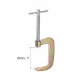 Uxcell 3 Inch Malleable Iron C-clamp For Woodworking Welding Building Household Mount
