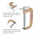 Uxcell 3 Inch Malleable Iron C-clamp For Woodworking Welding Building Household Mount