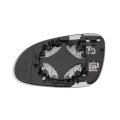 Heated Side Mirror Glass Pair For Volkswagen Passat 2006 2010 Driver And Passenger With Backing Plate Vw1325106 Vw1324106