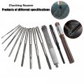 Auniwaig Chucking Reamer 10mm H8 9crsi Alloy Tool Steel 0 39inch Lathe Machine Straight Flutes Round Shank Milling Cutting For