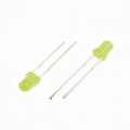 New Lon0167 3mm Yellow Light Bulb 2 Terminal Light-emitting Diode 100pcs For Led Lamp Gelb Glhbirne Lichtemittierende 100 Stck