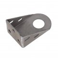 Ecotric Radiator Support Mount Bracket Compatible With 1988-2000 Chevy C K 1500 2500 3500 Series Steel