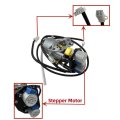 Power Products Carburetor Assembly With Stepper Motor Gaskets Fuel Line For Predator 5000 Watts Dual-fuel Inverter Generator