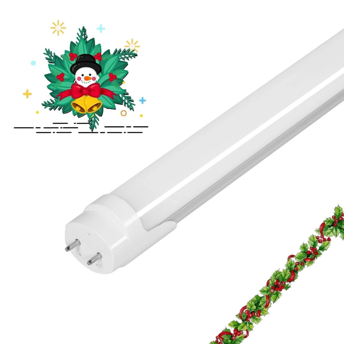 2pack T8 Led Tube Light 2ft Bulb 9w 18w Equiv 5000k Daylight 1350lm Super Bright Ballast Bypass F17t8 F18t8 F20t10 Cw