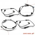A-premium Abs Wheel Speed Sensor Compatible With Nissan Models Murano 2013-2014 Awd Front And Rear Driver Passenger Side 4-pc