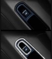 Hailwh Bling Interior Accessories Window Control Button Decorative Frame Rhinestone Applique Compatible Porsche Cayenne